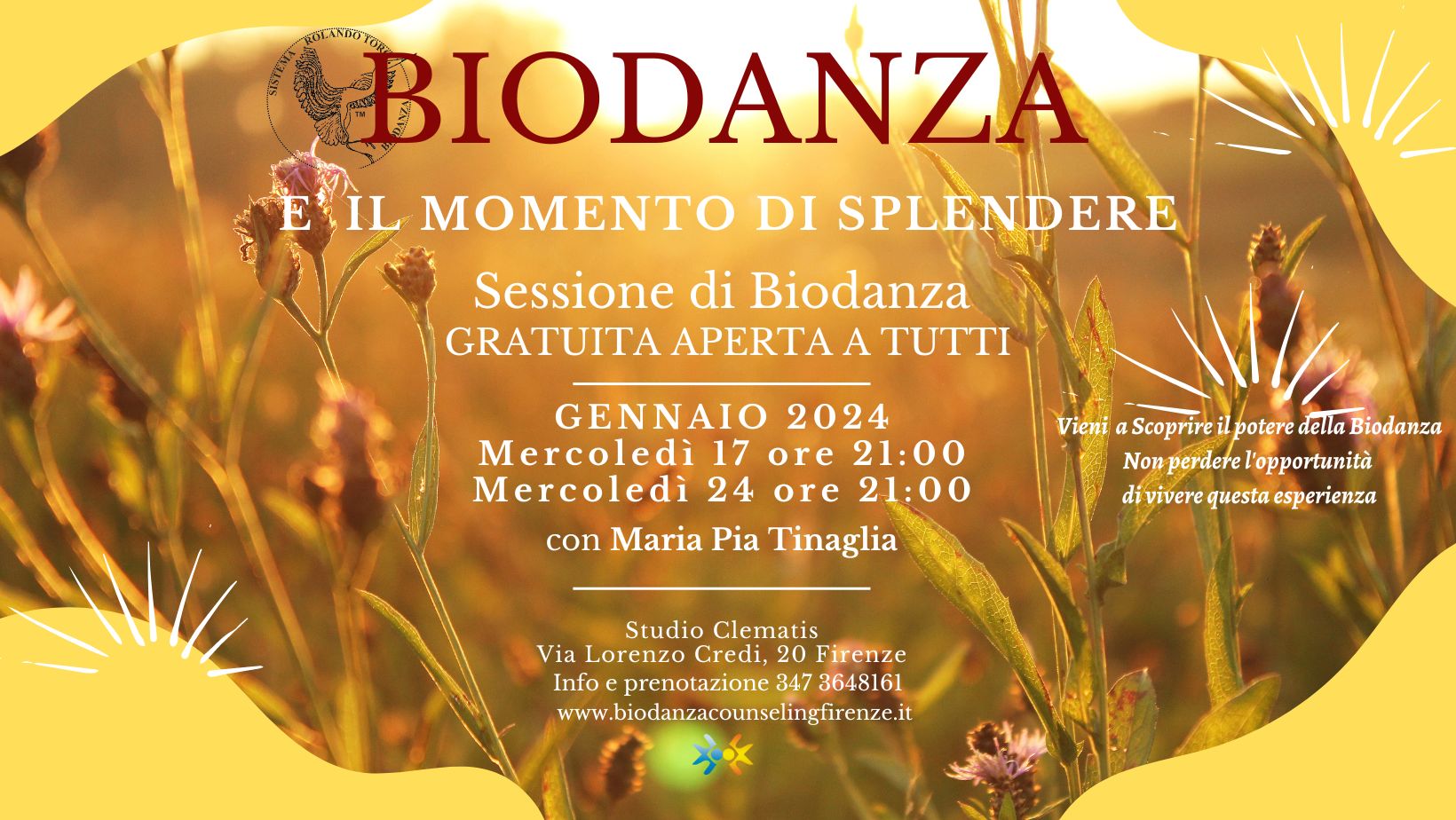 SESSIONE BIODANZA APERTA A TUTTI