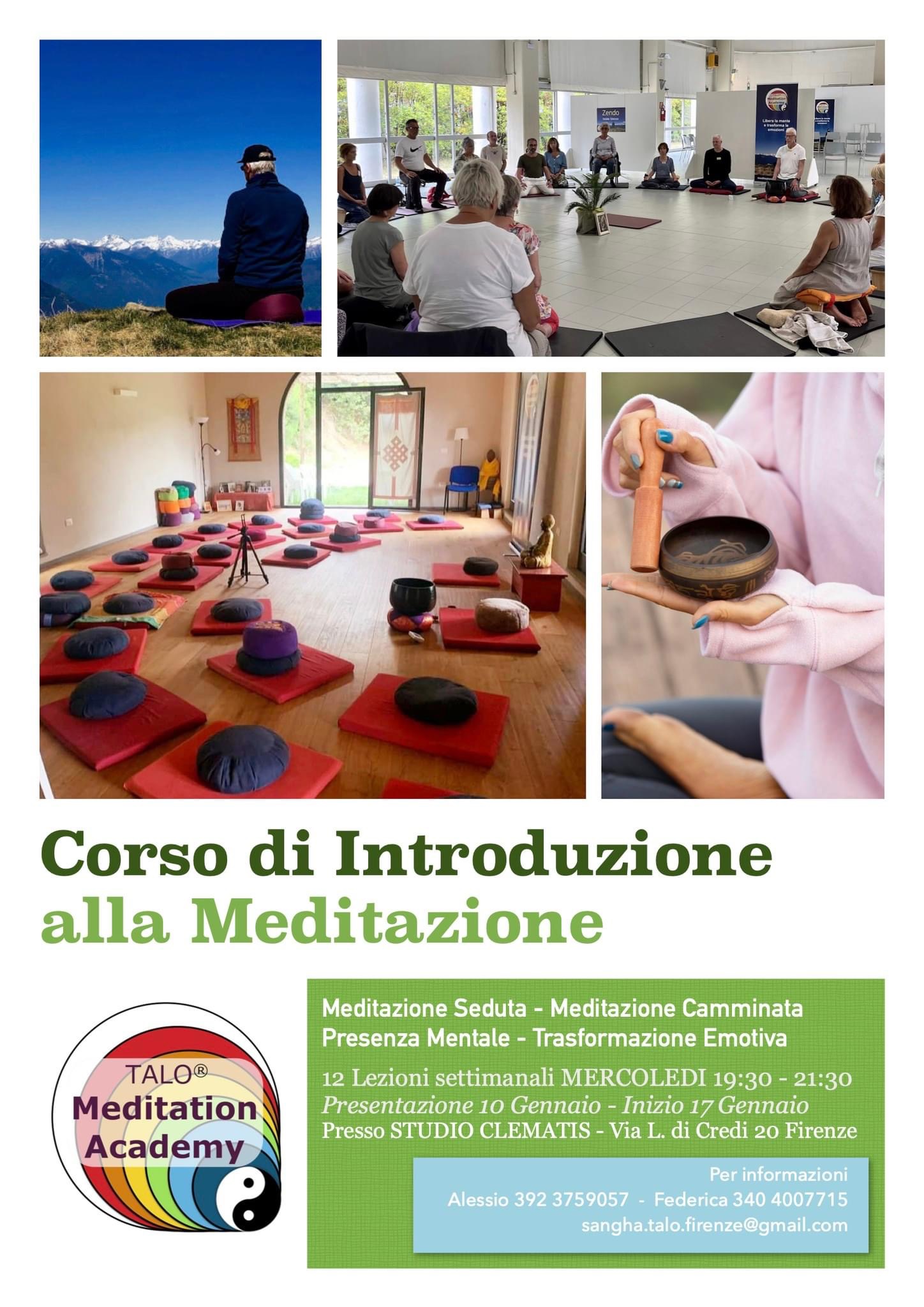 Corso di Introduzione alla Meditazione - prova gratuita
